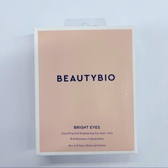 𝅺beautybio Bright Eyes Collagen-Infused Brightening Colloidal Silver Eye Masks - Picture 4 of 8